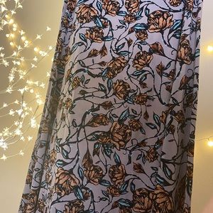 Lularoe maxi skirt 🌹stretchy maxi